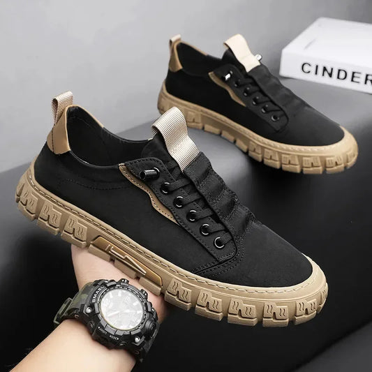 Men Sneakers Breathable Casual Lace Up Slip on Walking Flats That's Male Vulcanized Shoes Fashion Zapatillas Deporte Sneakers