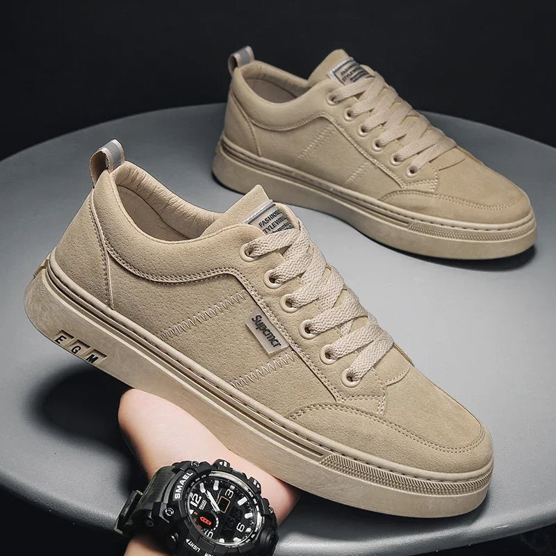 New Leather Casual Men Shoes Design Sneakers Man Comfortable Men Loafers Hot Sale Moccasins Driving Board Shoe