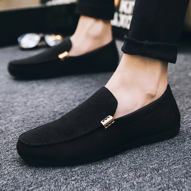 Shoes Men Casual  Comfort Men Shoes Denim Male Shoes Adult Footwear Men Loafers Canvas Shoes Men Sneakers Driving Shoes