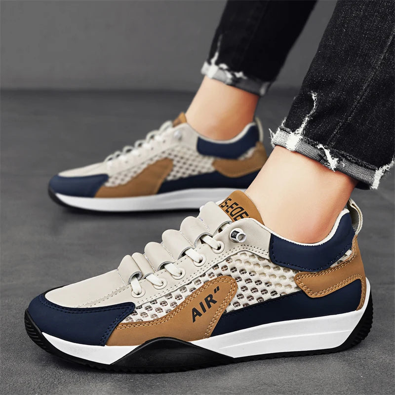 Men Shoes Summer Mesh Sneakers Casual Breathable Outdoor Hiking Walking Tennis Skateboard Designer Luxury Sport Loafers