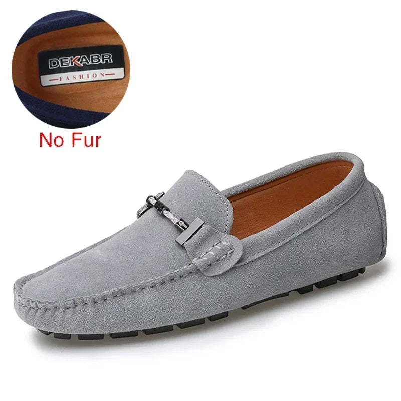 Trendy Men Casual Shoes Big Size 38-47 Brand Summer Driving Loafers Breathable Man Soft Footwear Shoes For Men