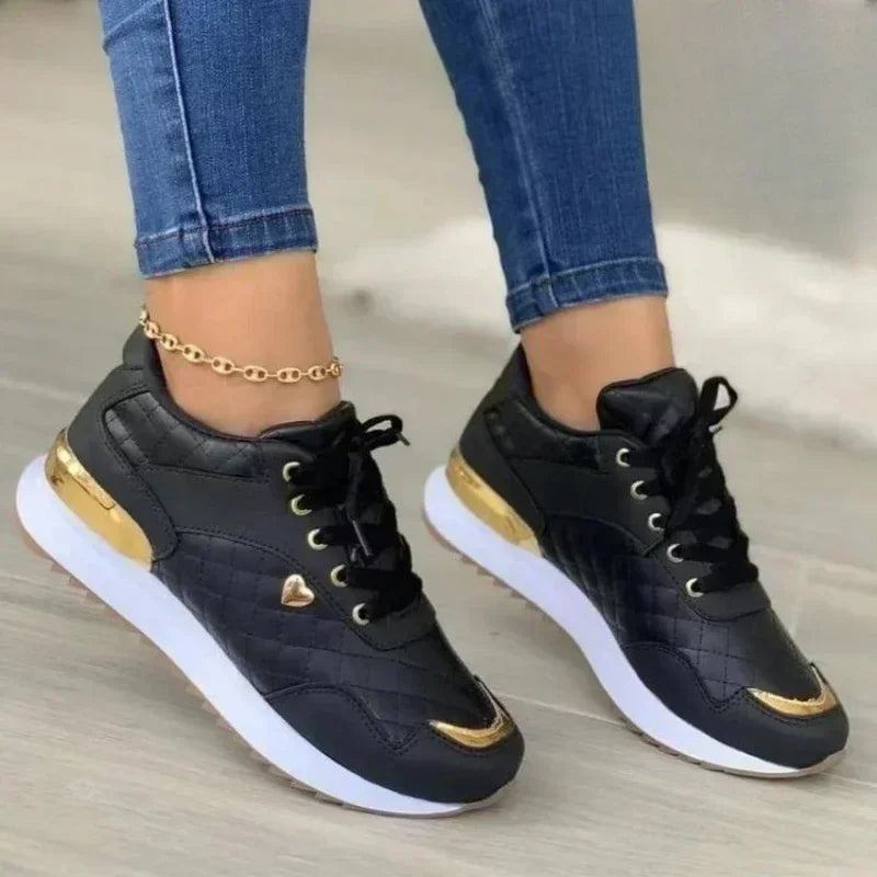 Women Mesh Sneakers Patchwork Lace Up Flat Shoes for Women Lightweight Female Shoes Classic Versatile Zapatillas