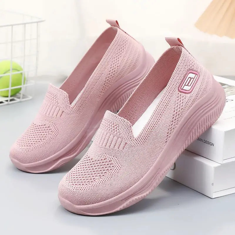 Spring Women's Loafers Comfortable Female Sip On Shoes Ballet Flats Socks Sneakers Tennis Women Casual Shoes