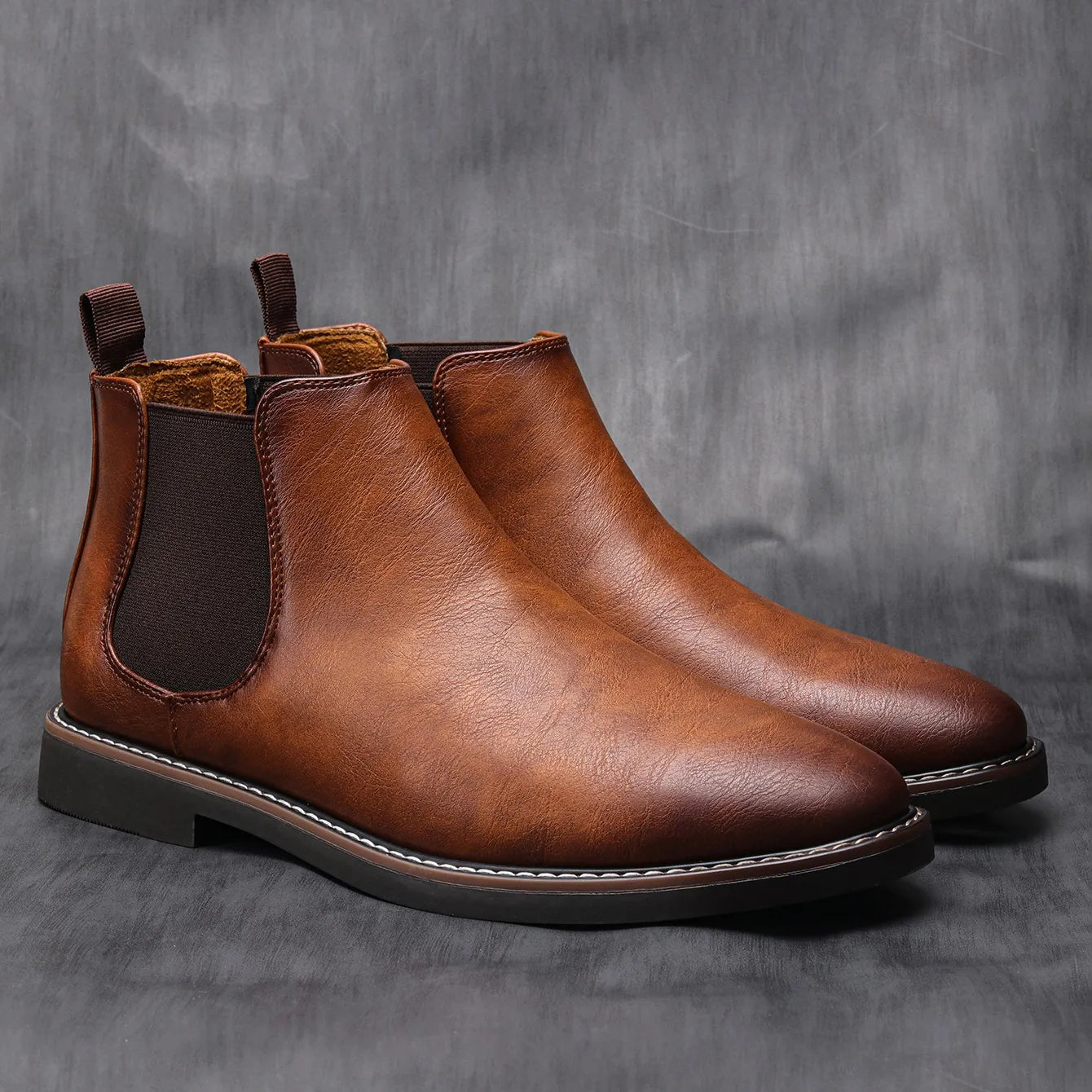 Men Chelsea Boots Brand Retro Comfortable Fashion Men Boots