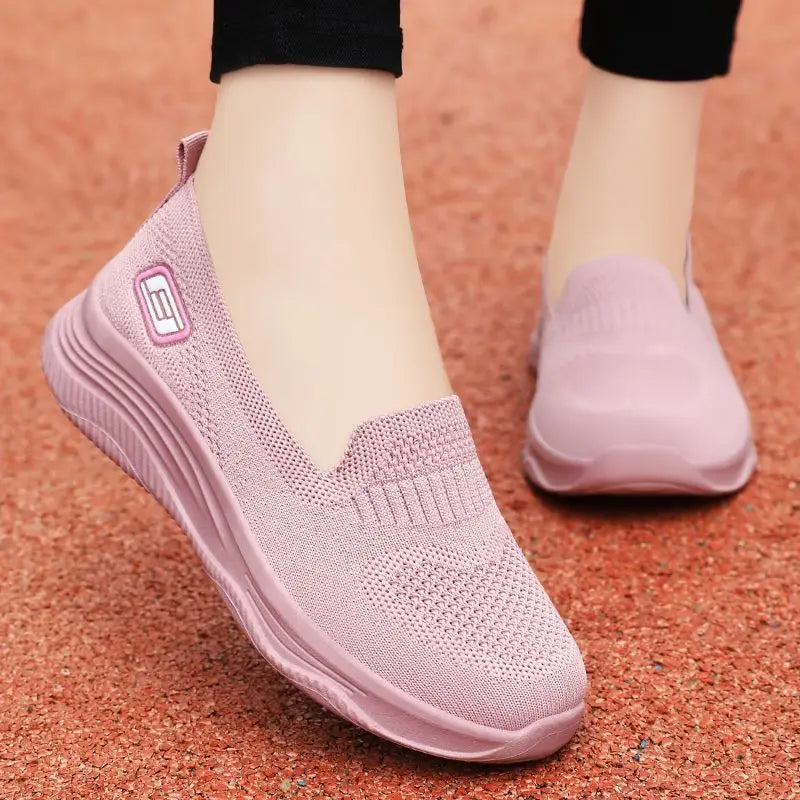 Spring Women's Loafers Comfortable Female Sip On Shoes Ballet Flats Socks Sneakers Tennis Women Casual Shoes