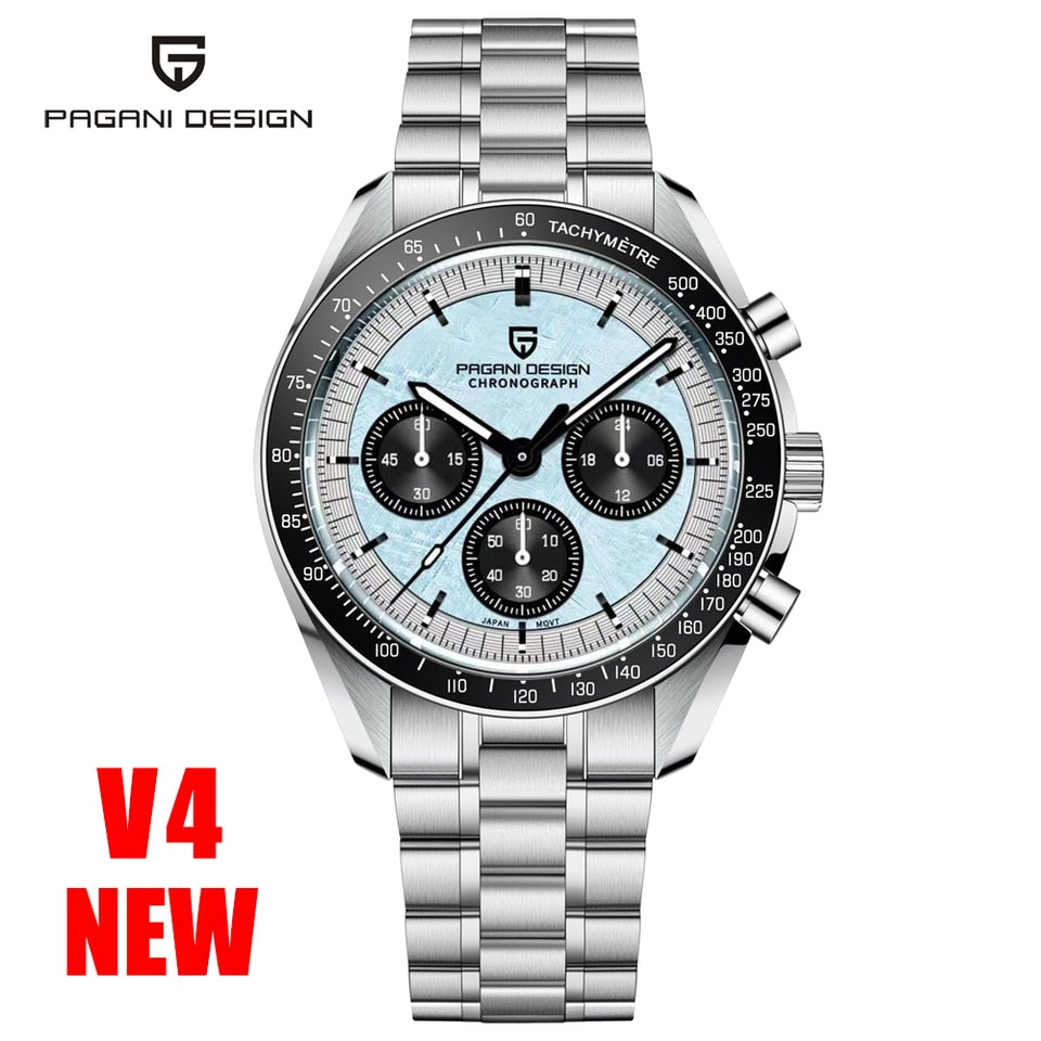 New Men Watches Top Luxury Quartz Watch For Men Automatic Date Speed Chronograph Sapphire Mirror Wristwatch