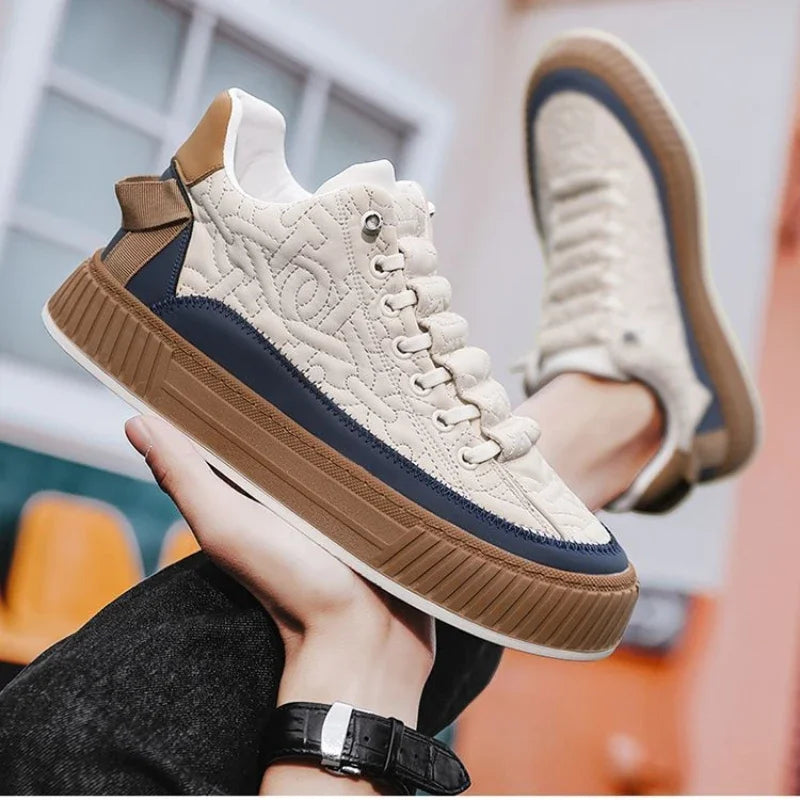 Men Chunky Sneakers Casual Men Shoes Fashion Light Non-slip Luxury Brand Shoes For Men Vulcanize Shoes Zapatos De Hombre