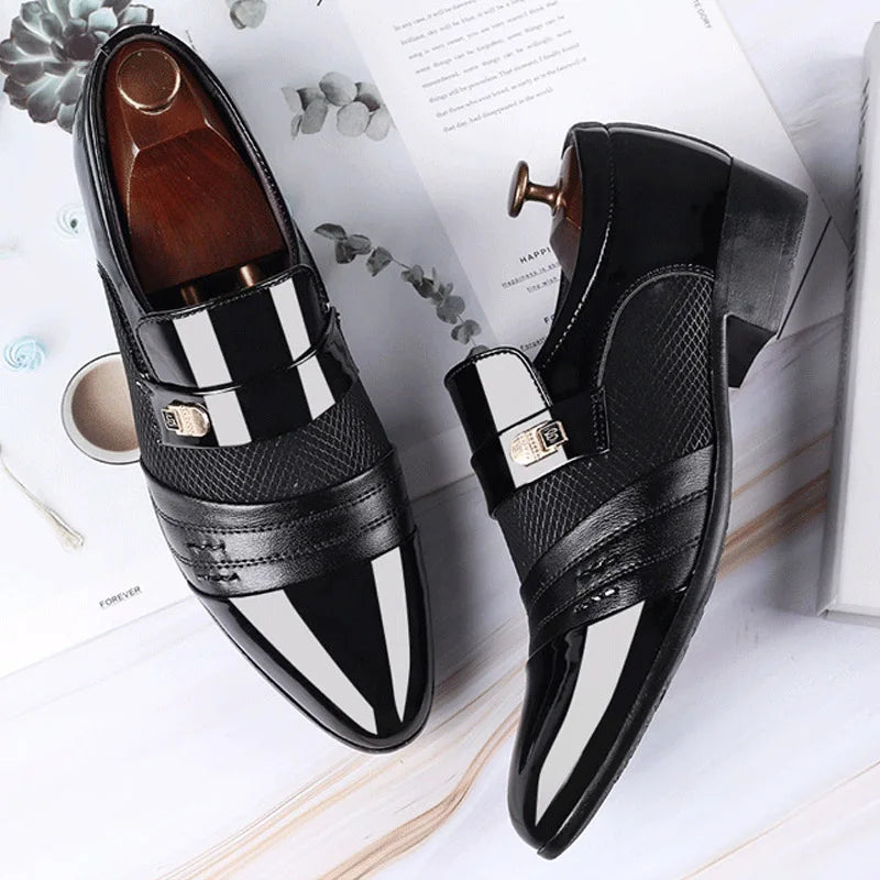 Men Dress Shoes Men Oxfords Fashion Business Dress Men Shoes New Classic Leather Men'S Suits Shoes Man Shoes