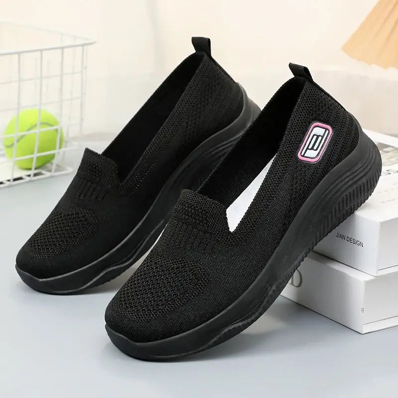 Spring Women's Loafers Comfortable Female Sip On Shoes Ballet Flats Socks Sneakers Tennis Women Casual Shoes