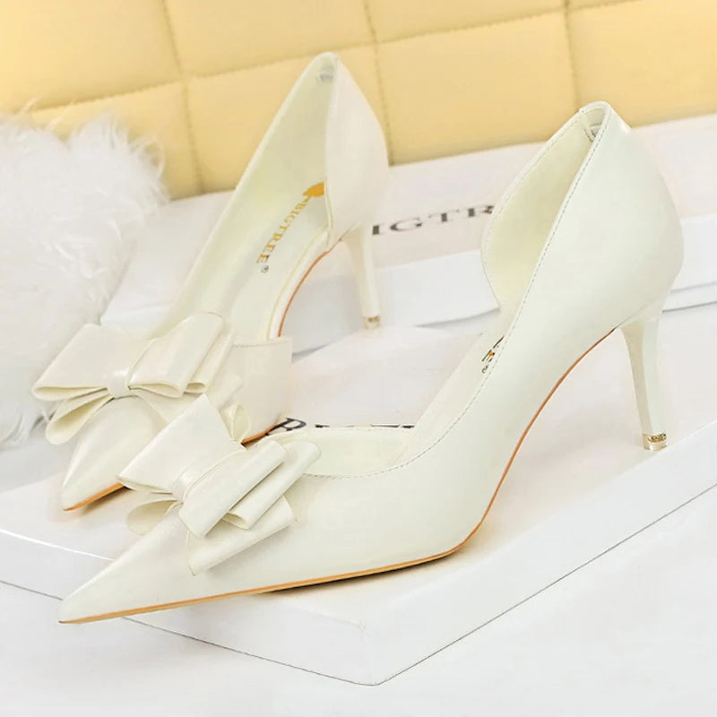 Women Pumps Fashion High Heels Shoes Black Pink White Shoes Women Wedding Shoes Ladies Stiletto Women Heels