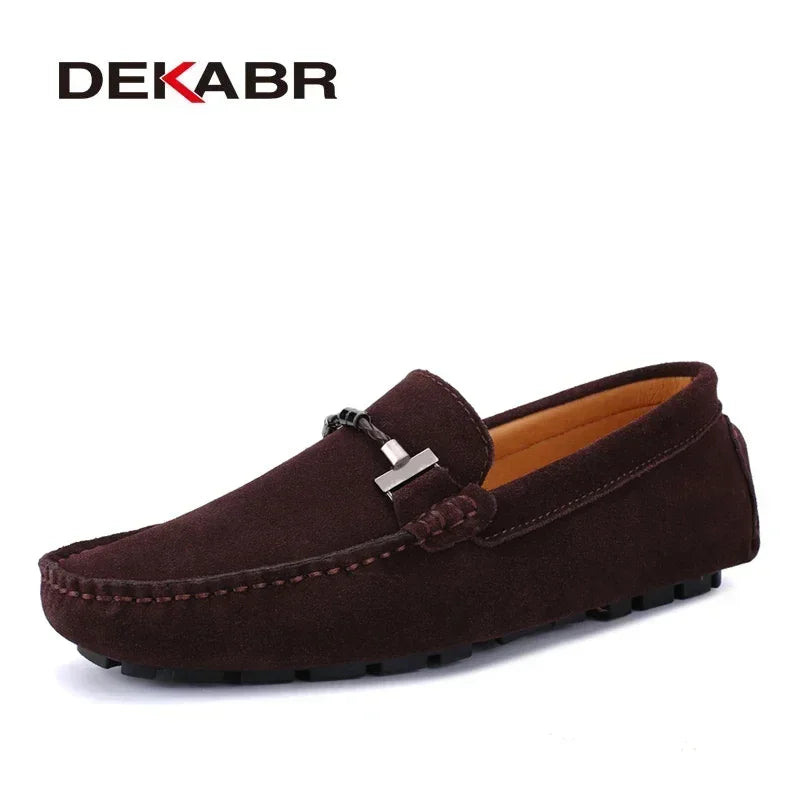 Trendy Men Casual Shoes Big Size 38-47 Brand Summer Driving Loafers Breathable Man Soft Footwear Shoes For Men