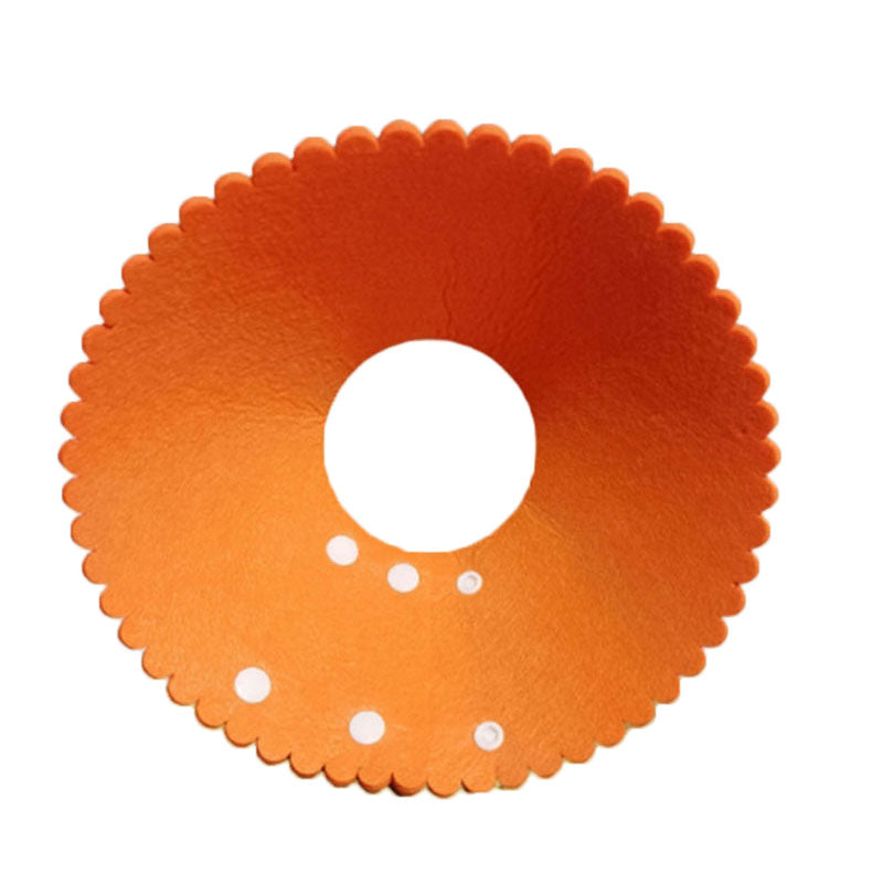 Pet Collar Anti-Bite Surgery Anti-Lick Wound Healing Protection Sunflower Shaped Cat Recovery Collar Elizabethan Collar Cats D orange, XS