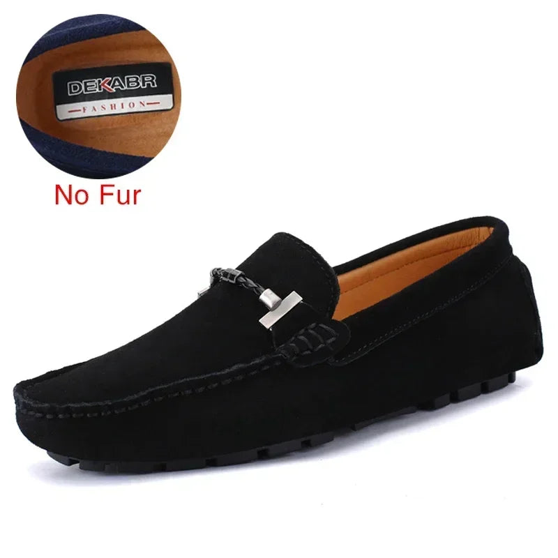 Trendy Men Casual Shoes Big Size 38-47 Brand Summer Driving Loafers Breathable Man Soft Footwear Shoes For Men