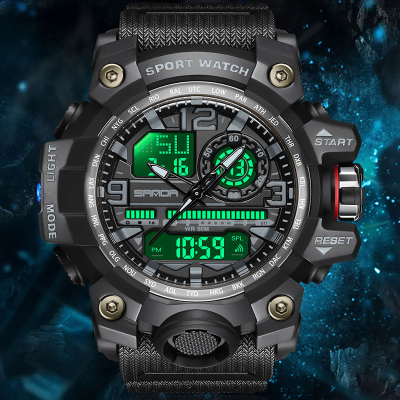 Military Watch Men Digital Shock Sports Watches For Man Waterproof Electronic Wristwatch