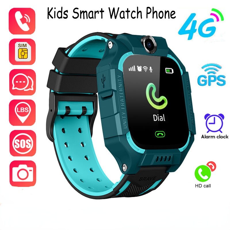 Smart Watch Student Kids Gps HD Call Voice Message Waterproof Smartwatch For Children Remote Control Photo Male And Female Watch