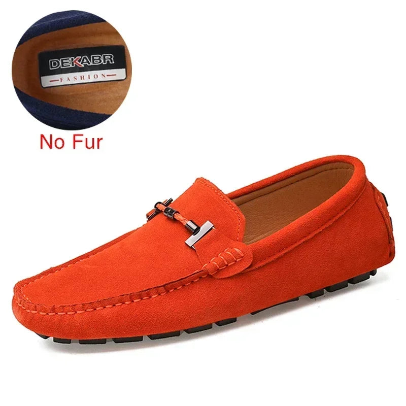 Trendy Men Casual Shoes Big Size 38-47 Brand Summer Driving Loafers Breathable Man Soft Footwear Shoes For Men