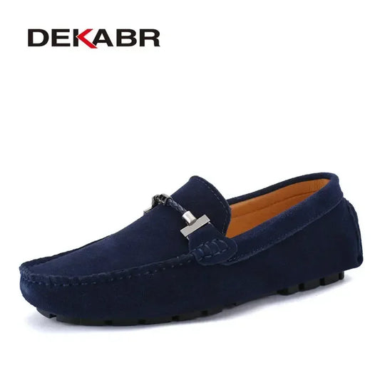 Trendy Men Casual Shoes Big Size 38-47 Brand Summer Driving Loafers Breathable Man Soft Footwear Shoes For Men