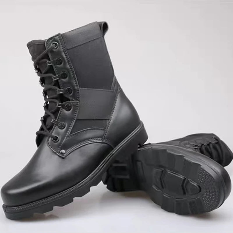 Winter Mens Boots Special Forces Combat High Boots Outdoor Sport Male Shoes Climb Mountains Cross Country Men Shoes