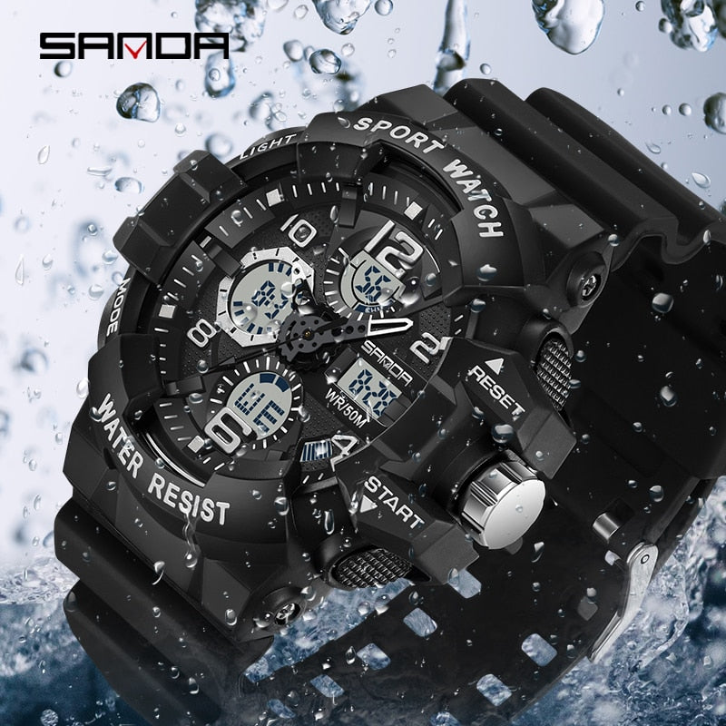 Brand G- Style Military Watch Men Digital Shock Sports Watches For Man Waterproof Electronic Wristwatch Mens 2023 Relogios