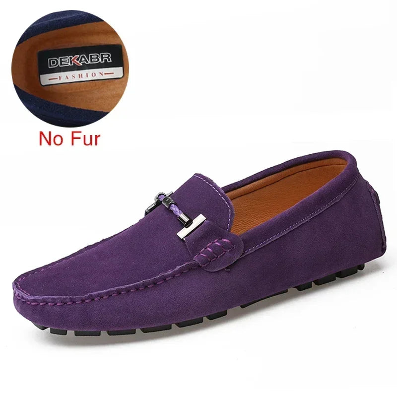 Trendy Men Casual Shoes Big Size 38-47 Brand Summer Driving Loafers Breathable Man Soft Footwear Shoes For Men