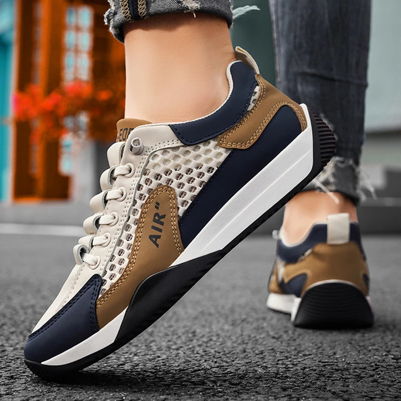 Men Shoes Summer Mesh Sneakers Casual Breathable Outdoor Hiking Walking Tennis Skateboard Designer Luxury Sport Loafers