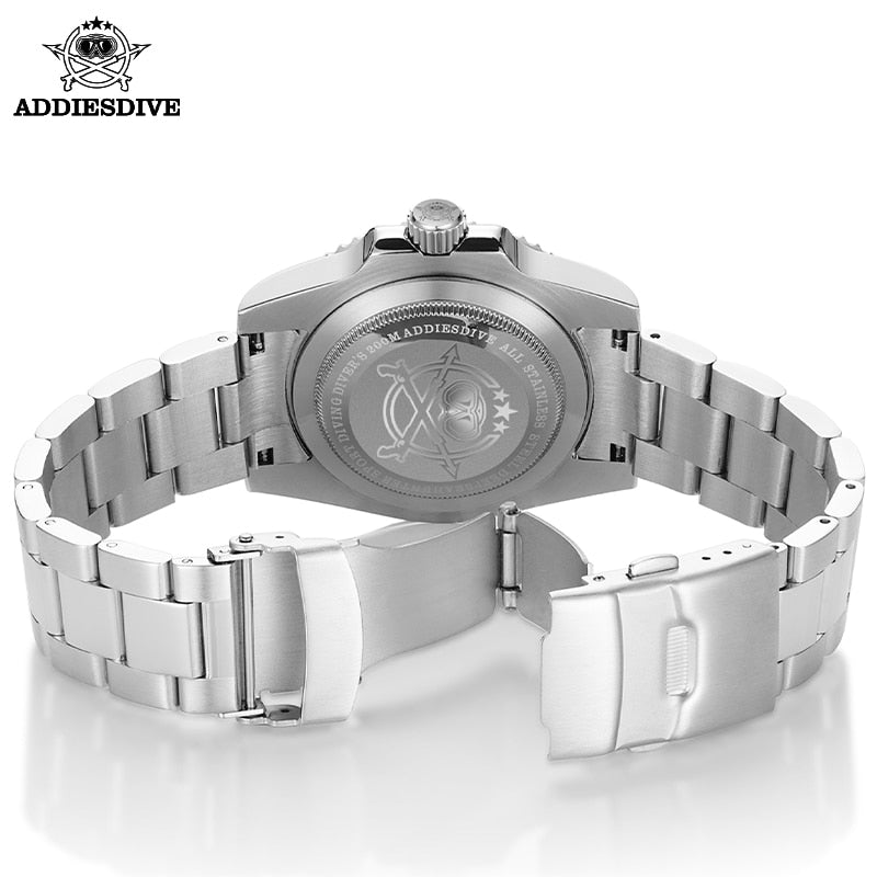 New Fashion Watch Stainless Steel Diver Watch 200M C3Super Luminous Sport Stainless Steel Watch