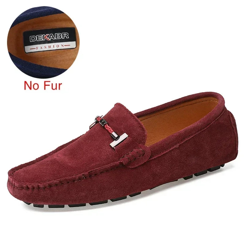 Trendy Men Casual Shoes Big Size 38-47 Brand Summer Driving Loafers Breathable Man Soft Footwear Shoes For Men