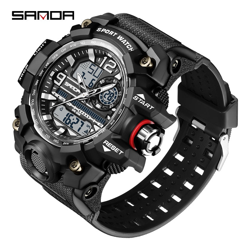 Military Watch Men Digital Shock Sports Watches For Man Waterproof Electronic Wristwatch