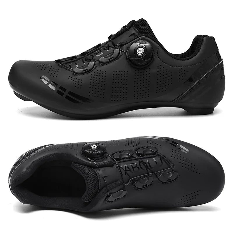 Men MTB Self-Locking Speed Bicycle Sneakers Spd Cycling Shoes Racing Bike Shoes Cleats Women Mountain Road Cycling Footwear