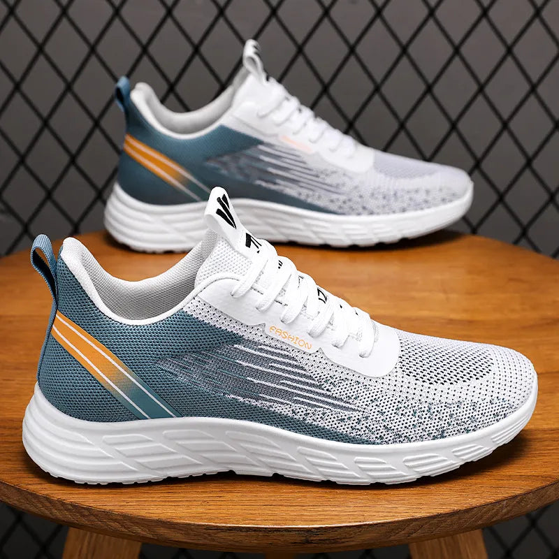 Men fashion shoes spring  Breathable running shoes Korean version of light casual Sneakers male sneakers