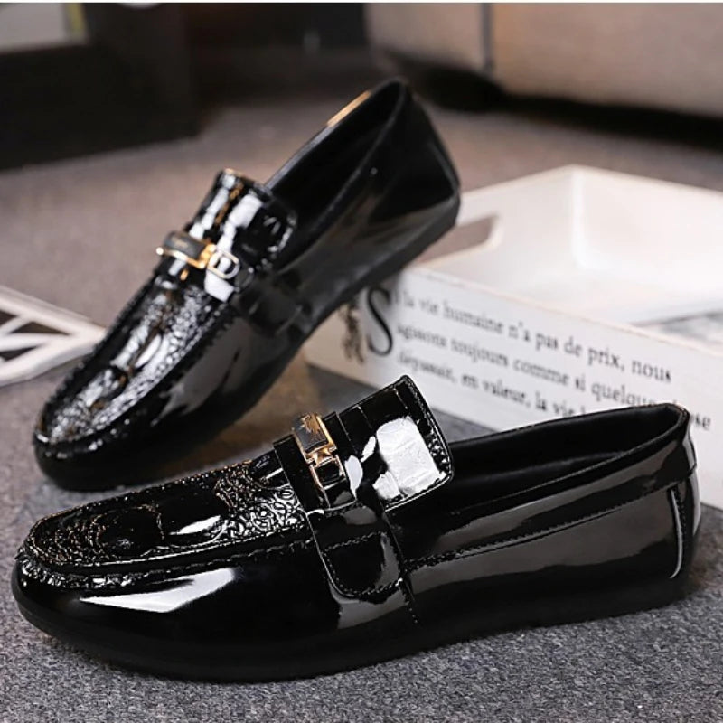 Men Leather Shoes Daily Office Loafers Light Comfortable Soft Driving Walking Shoes Men Sneakers Zapatos Hombre