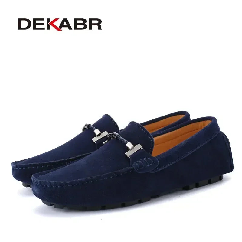 Trendy Men Casual Shoes Big Size 38-47 Brand Summer Driving Loafers Breathable Man Soft Footwear Shoes For Men