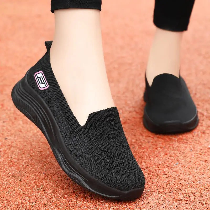 Spring Women's Loafers Comfortable Female Sip On Shoes Ballet Flats Socks Sneakers Tennis Women Casual Shoes