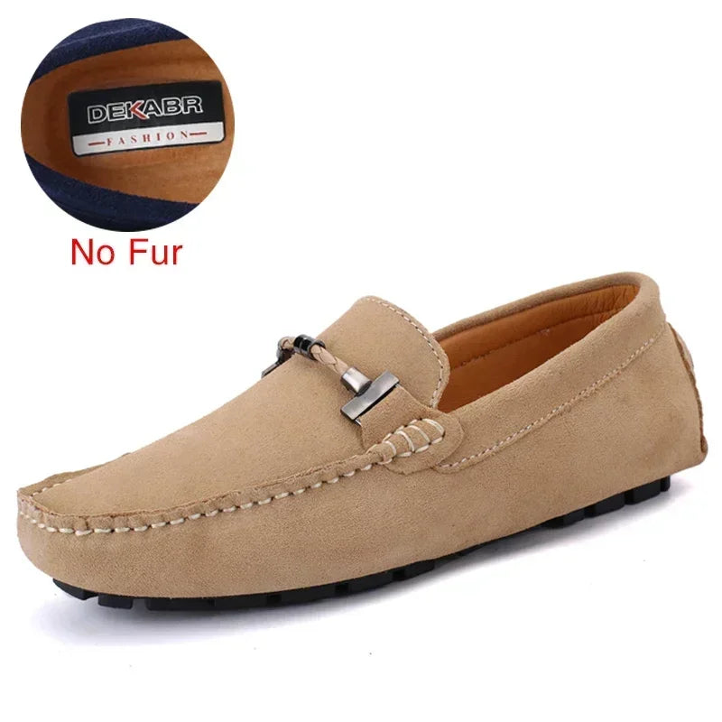 Trendy Men Casual Shoes Big Size 38-47 Brand Summer Driving Loafers Breathable Man Soft Footwear Shoes For Men