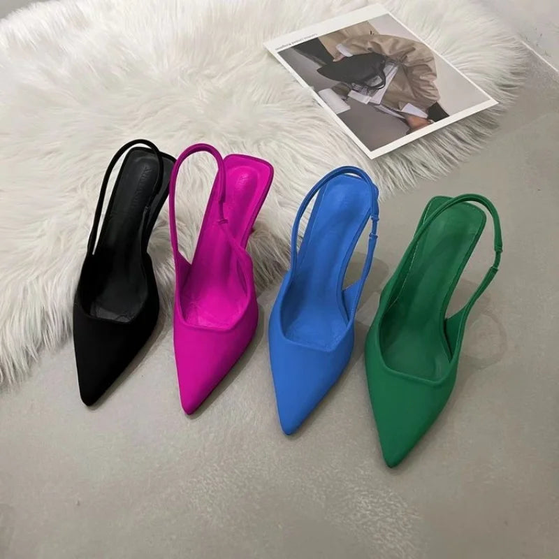 New Fall Women Shoes Fashion Women Shoes Pointed High Heels Light Women Sandals Women Shoes Heels