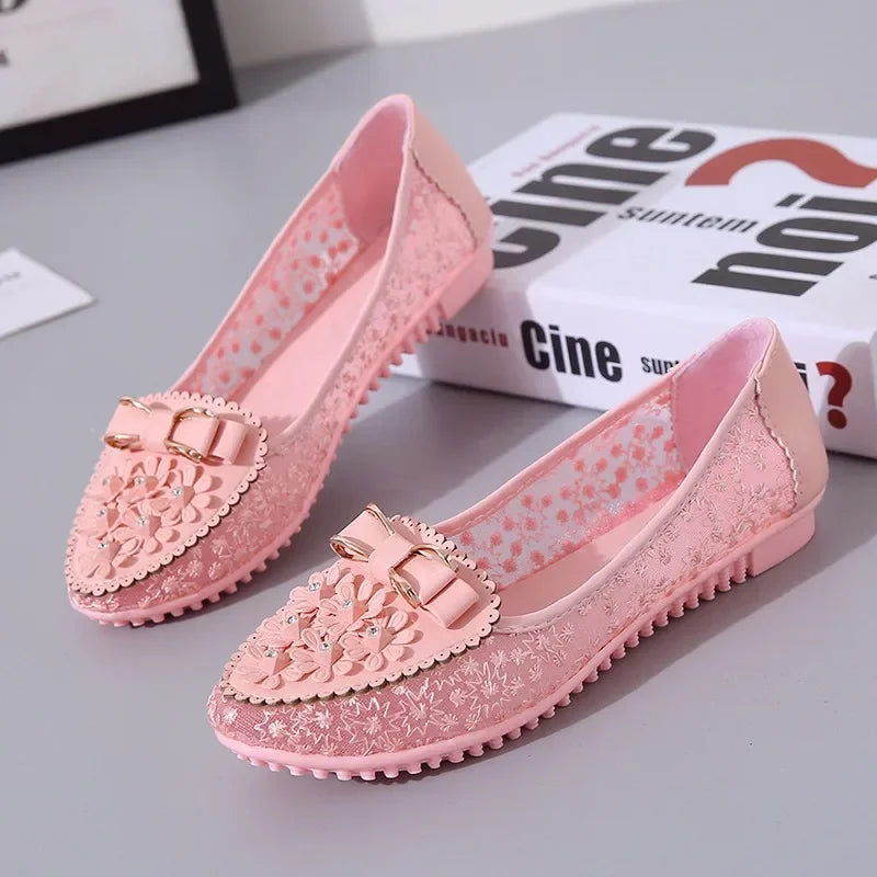 Sandals Women's Summer Flat Casual Slip on Shoes Women Breathable Female Shoes Slip on Flat Shoes Woman Fashion Loafers Women