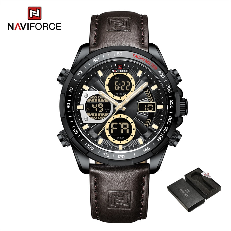 New Military Watches for Men Luxury Original Sports Chronograph Watch ​Waterproof Quartz WristWatch Clock Gift