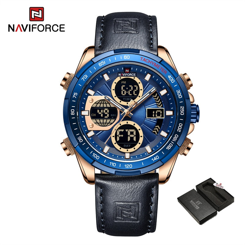 New Military Watches for Men Luxury Original Sports Chronograph Watch ​Waterproof Quartz WristWatch Clock Gift