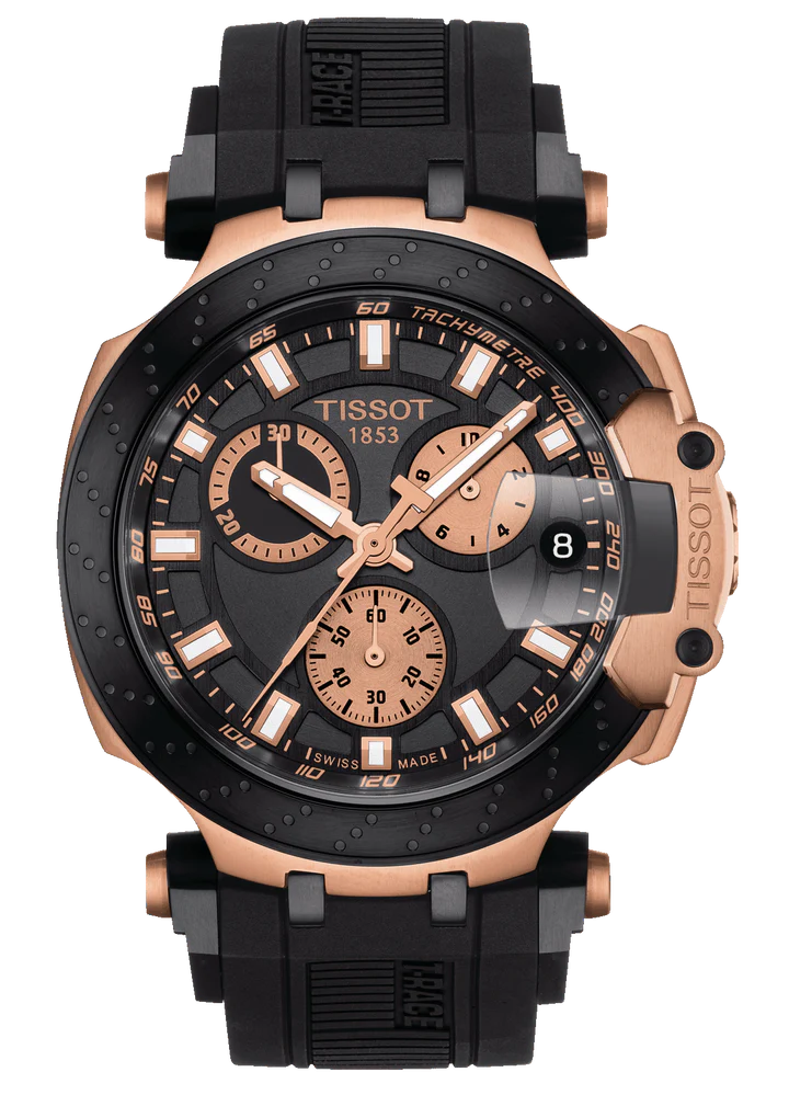 TISSOT T-RACE CHRONOGRAPH T115.417.27.061.00 Black Luxury Watch For Men