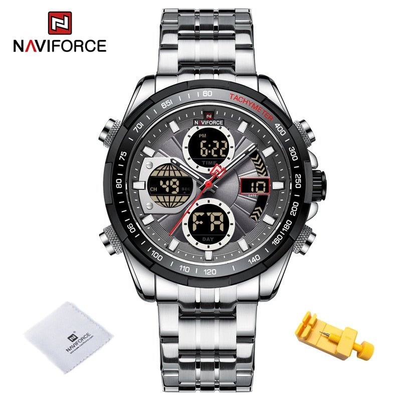 New Military Watches for Men Luxury Original Sports Chronograph Watch ​Waterproof Quartz WristWatch Clock Gift SBGY