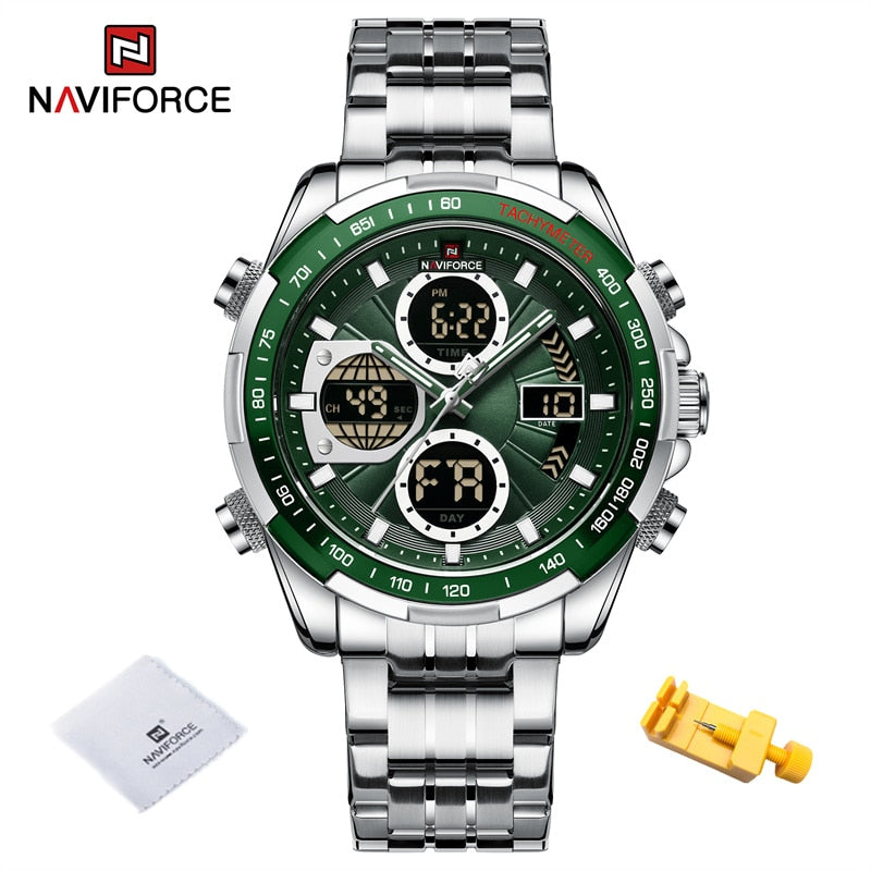 New Military Watches for Men Luxury Original Sports Chronograph Watch ​Waterproof Quartz WristWatch Clock Gift SSGN