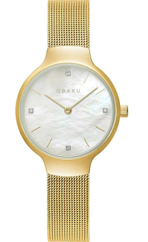 OBAKU V241LXGWMG LUXURY WATCH FOR WOMEN