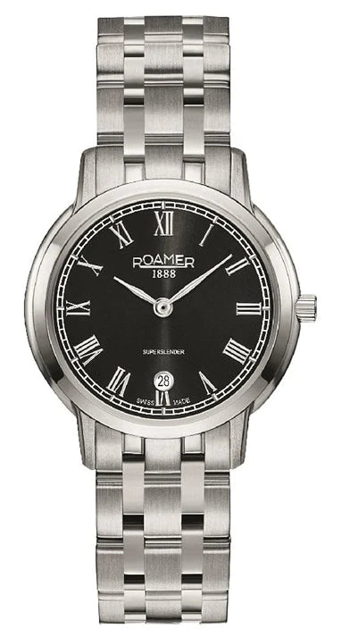 ROAMER - 515811 41 52 50 SUPERSLENDER STAINLESS STEEL LUXURY WATCH FOR WOMEN