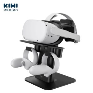 New KIWI design Upgraded VR Stand Headset Display And Controller Holder Mount Station For HTC Vive /Oculus Quest 2 Stand
