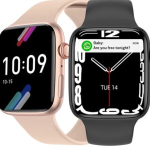 New Smart Watch Wireless Charging Smartwatch Bluetooth Calls Watches Men Women Fitness Bracelet Custom Watch Face