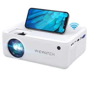 New WEWATCH V10 8500Lumens LED Portable Projector Native 1280*720 HD 1080P Supported Home HDMI Theater Mini Outdoor Movie Projectors