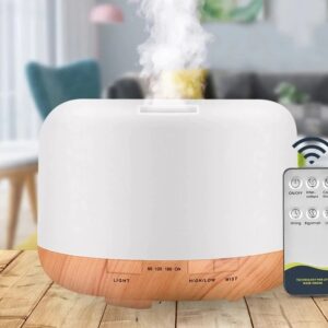 New Electric Aroma Diffuser Air Humidifier 300ML 500ML 1000ML Ultrasonic Cool Mist Maker Fogger LED Essential Oil Diffuser