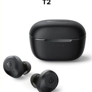 New SoundPEATS T2 Earbuds Hybrid Active Noise Cancelling Wireless Earbuds ANC Bluetooth Earphones With 12mm Large Driver Transparency Mode