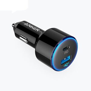 New Anker 49W PowerDrive Car Charger Speed 2 USB C 30W PD Port for MacBook iPad iPhone 19.5W Fast Charge Port for S9/S8 etc