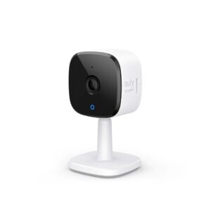 NEW Eufy Security 2K Indoor Camera Plug in Security Indoor Camera with Wi-Fi Human and Pet AI Works with Voice Assistants Night Vis